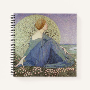 Johann Heinrich Vogeler Beauful Woman Notitieboek