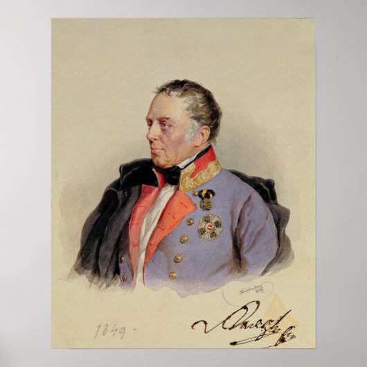 Johann Joseph Wenzel Poster (Voorkant)