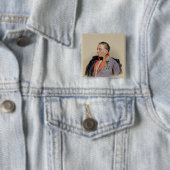 Johann Joseph Wenzel Vierkante Button 5,1 Cm (In situ)