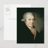 Johann Michael Haydn , broer van componist Briefkaart (Voorkant / Achterkant)