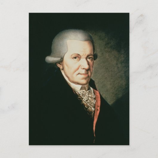 Johann Michael Haydn , broer van componist Briefkaart (Voorkant)