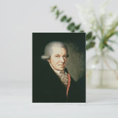 Johann Michael Haydn , broer van componist Briefkaart (Staand voorkant)