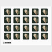 Johann Michael Haydn , broer van componist Vierkante Sticker (Vel)