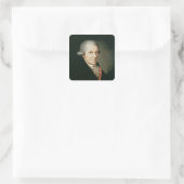 Johann Michael Haydn , broer van componist Vierkante Sticker (Tas)