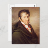 Johann Nepomuk Hummel Briefkaart (Voorkant / Achterkant)