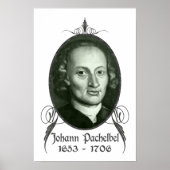 Johann Pachelbel Poster (Voorkant)