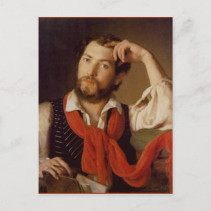 Johann Reiter Self-Portrait Briefkaart