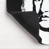 Johann Sebastian Bach abstrakt in Schwarz und weiß Muismat (Hoek)