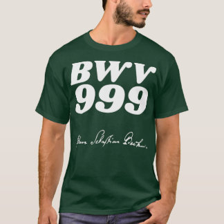 Johann Sebastian Bach Bachwerkeverzeichnis BWV T-shirt