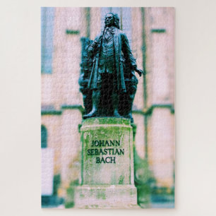 Johann Sebastian Bach-beeld - 20x30 - 1014 stuks Legpuzzel