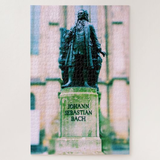 Johann Sebastian Bach-beeld - 20x30 - 1014 stuks Legpuzzel (Verticaal)