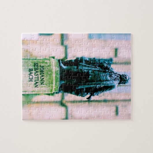 Johann Sebastian Bach-beeld - 8x10 - 110 pc Legpuzzel (Horizontaal)