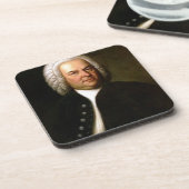 Johann Sebastian Bach Bier Onderzetter (Linkerzijde)