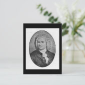 Johann Sebastian Bach Briefkaart (Staand voorkant)
