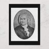 Johann Sebastian Bach Briefkaart (Voorkant)