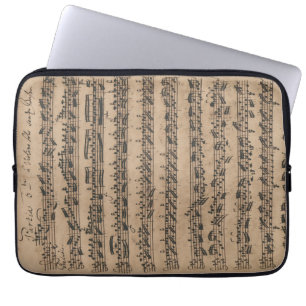 Johann Sebastian Bach - BWV 1006a Laptop Sleeve