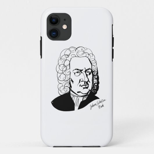 Johann Sebastian Bach Case-Mate iPhone Case (Achterkant)