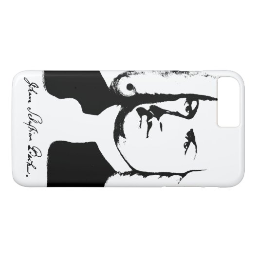 Johann Sebastian Bach Case-Mate iPhone Case (Achterkant (Horizontaal))
