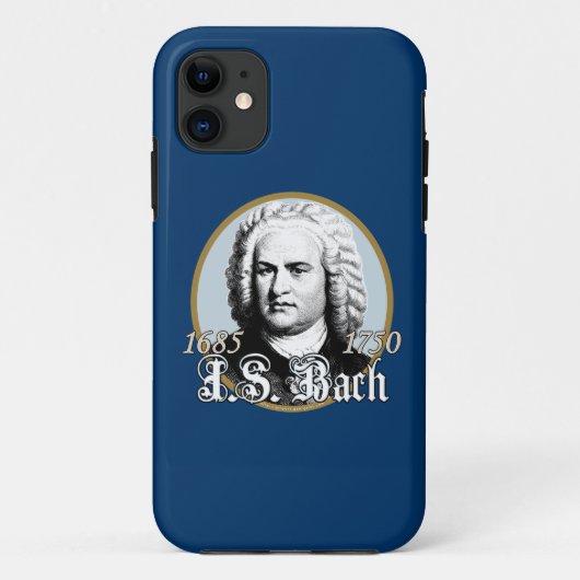 Johann Sebastian Bach Case-Mate iPhone Case (Achterkant)