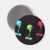 Johann Sebastian Bach Collage Magneet (Voorkant / Achterkant)