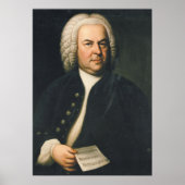 Johann Sebastian Bach - Composer Poster (Voorkant)