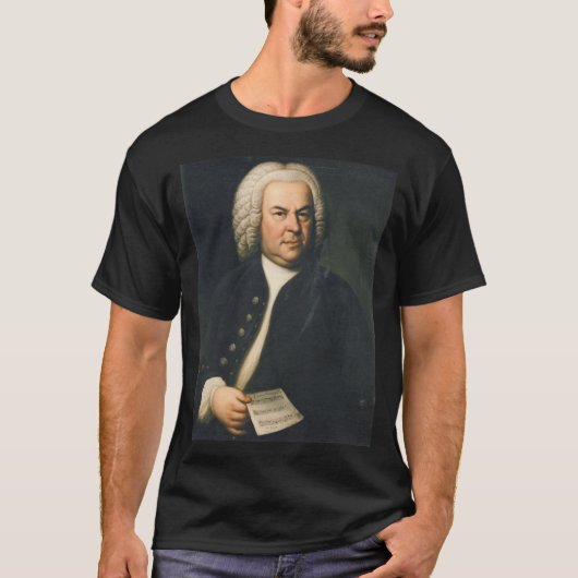 Johann Sebastian Bach - Composer T-shirt (Voorkant)