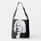 Johann Sebastian Bach Crossbody Tas (Achterkant)