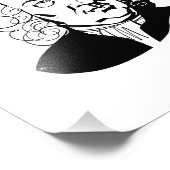 Johann Sebastian Bach Foto Afdruk (Hoek)