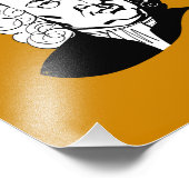 Johann Sebastian Bach Foto Afdruk (Hoek)