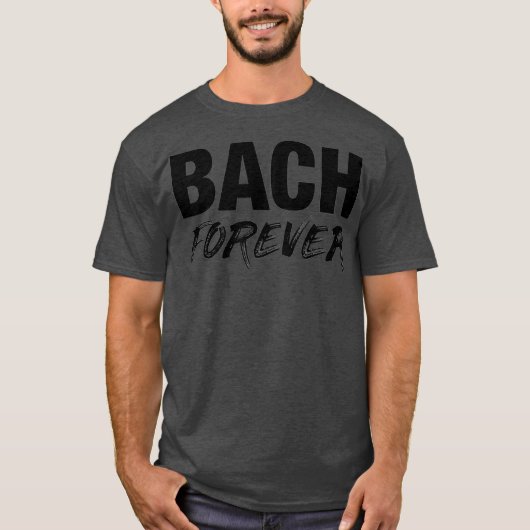 Johann Sebastian Bach German composer Music T-shirt (Voorkant)