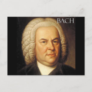 Johann Sebastian Bach Items Briefkaart