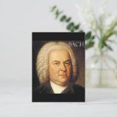 Johann Sebastian Bach Items Briefkaart (Staand voorkant)