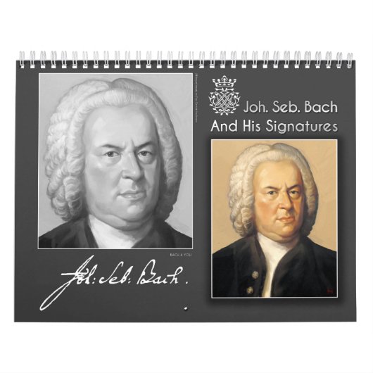 Johann Sebastian Bach - Kalender (Hoes)