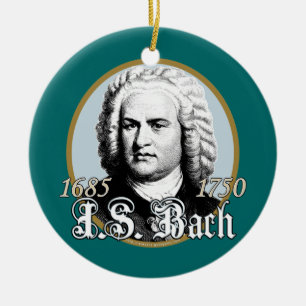 Johann Sebastian Bach Keramisch Ornament
