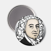Johann Sebastian Bach Magneet (Voorkant / Achterkant)