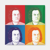 Johann Sebastian Bach Magnet (Voorkant)