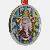 Johann Sebastian BACH Metalen Ornament (Rechts)