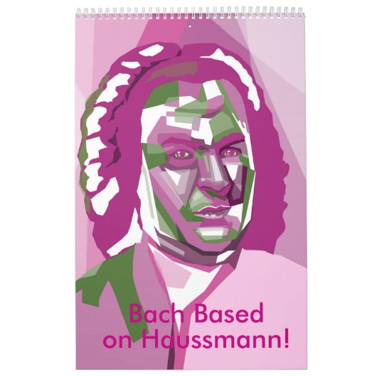 Johann Sebastian Bach, moderne kalender (Hoes)