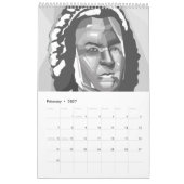 Johann Sebastian Bach, moderne kalender (Feb 2027)