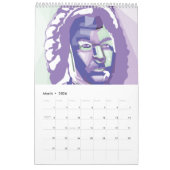 Johann Sebastian Bach, moderne kalender 2026 (Mar 2026)