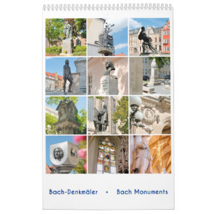 Johann Sebastian Bach Monumenten Kalender