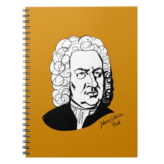 Johann Sebastian Bach Notitieboek (Voorkant)