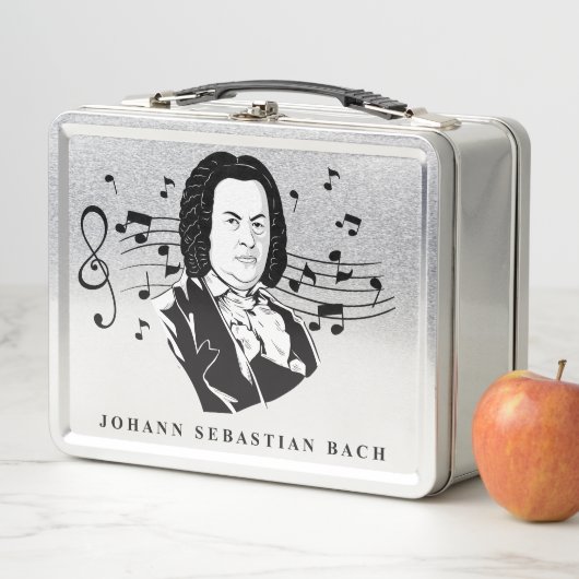 Johann Sebastian Bach Portrait / Bust met notities (In situ)