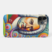Johann Sebastian Bach Portrait Case-Mate iPhone Case (Achterkant (horizontaal))