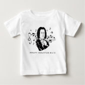 Johann Sebastian Bach Portrait en Bust met notitie (Voorkant)