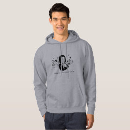 Johann Sebastian Bach Portrait en Bust met notitie Hoodie