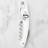 Johann Sebastian Bach Portrait en Bust met notitie Kurkentrekker (Voorkant)