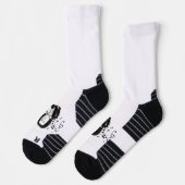 Johann Sebastian Bach Portrait en Bust met notitie Sokken (Links)