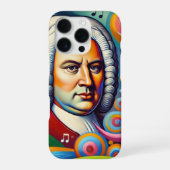 Johann Sebastian Bach Portrait iPhone Hoesje (Achterkant)