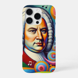 Johann Sebastian Bach Portrait iPhone 16 Pro Hoesje